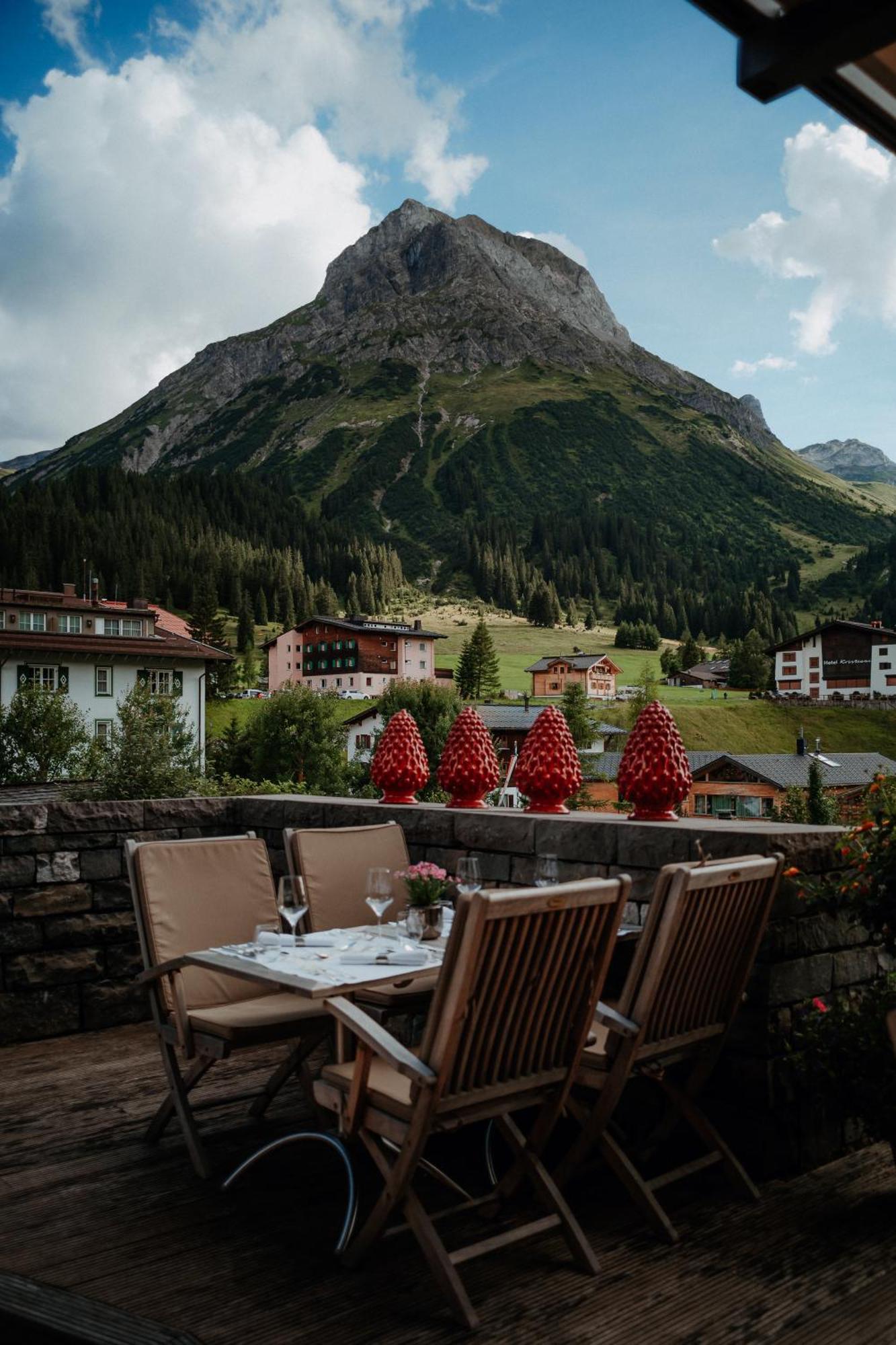 Hotel Austria Lech am Arlberg Bagian luar foto